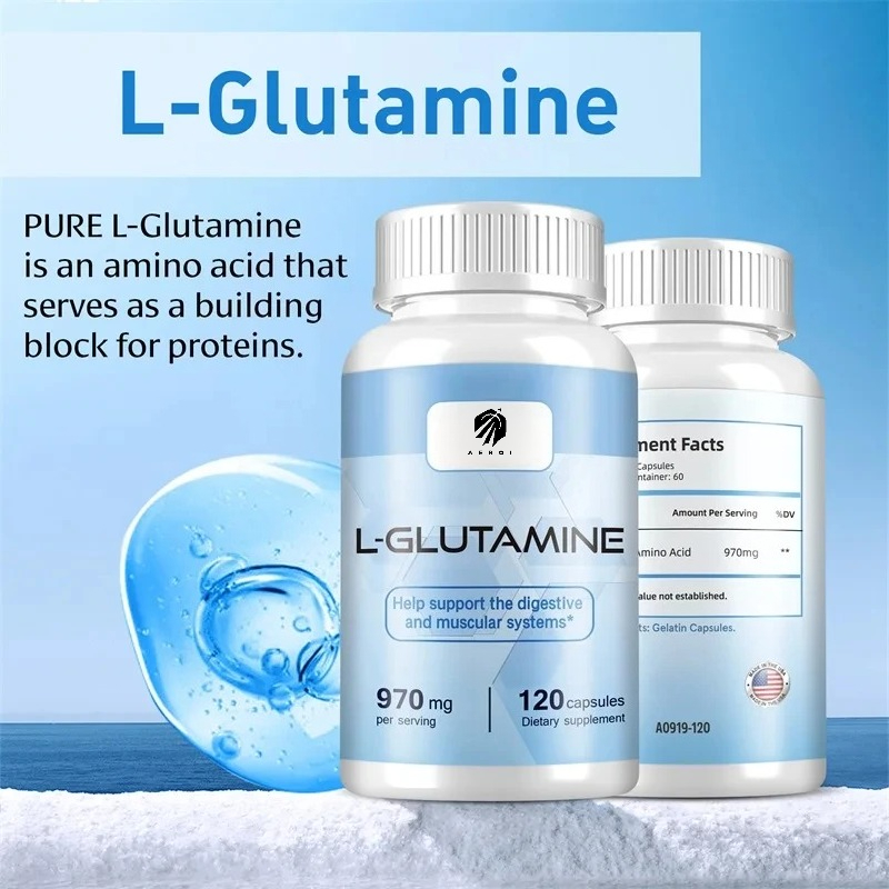 Nutrition For Fitness And Sports - Suplemento L-Glutamina para entrenamiento, recuperación muscular,