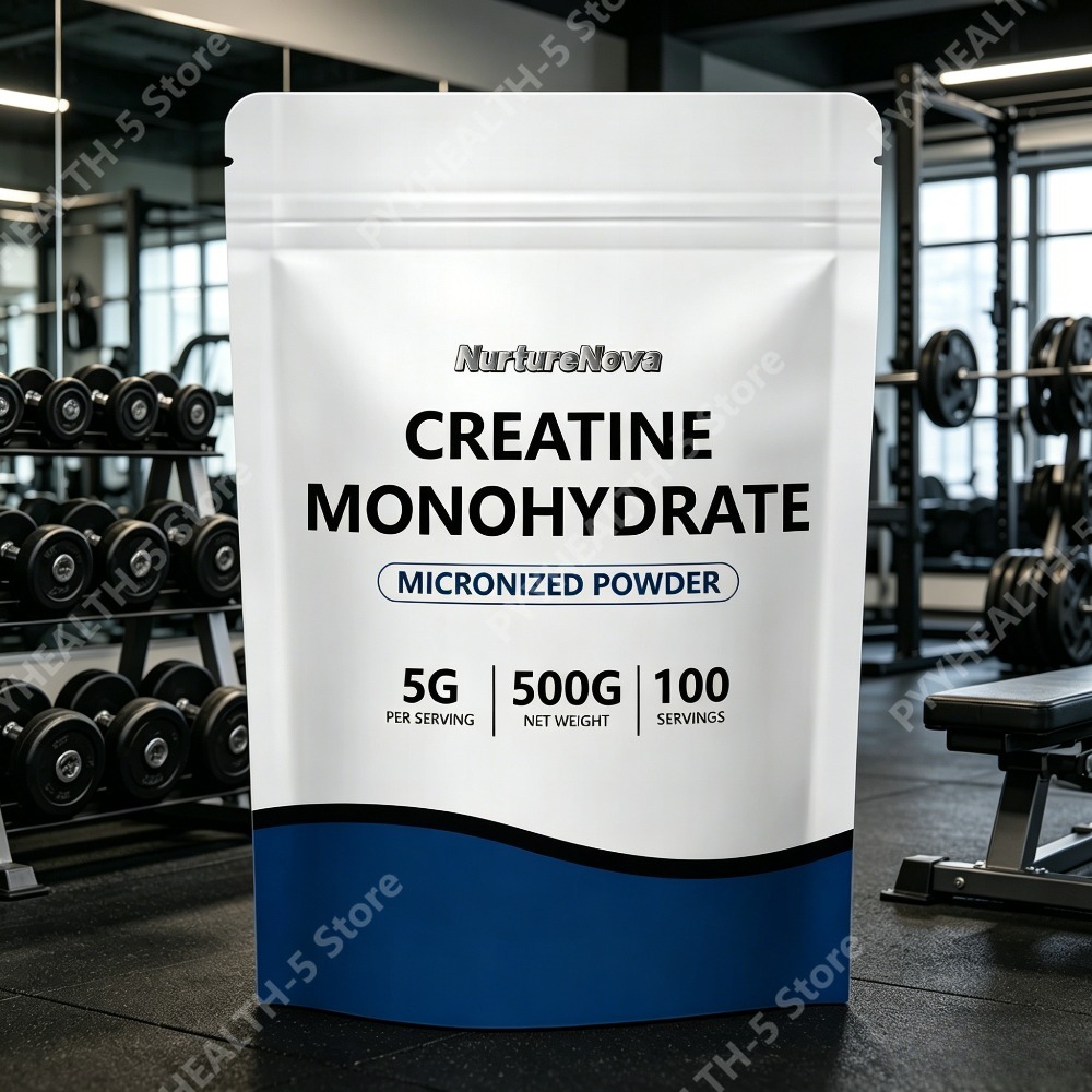 Nutrition For Fitness And Sports - Creatina Monohidrato en Polvo Micronizada, 5g
