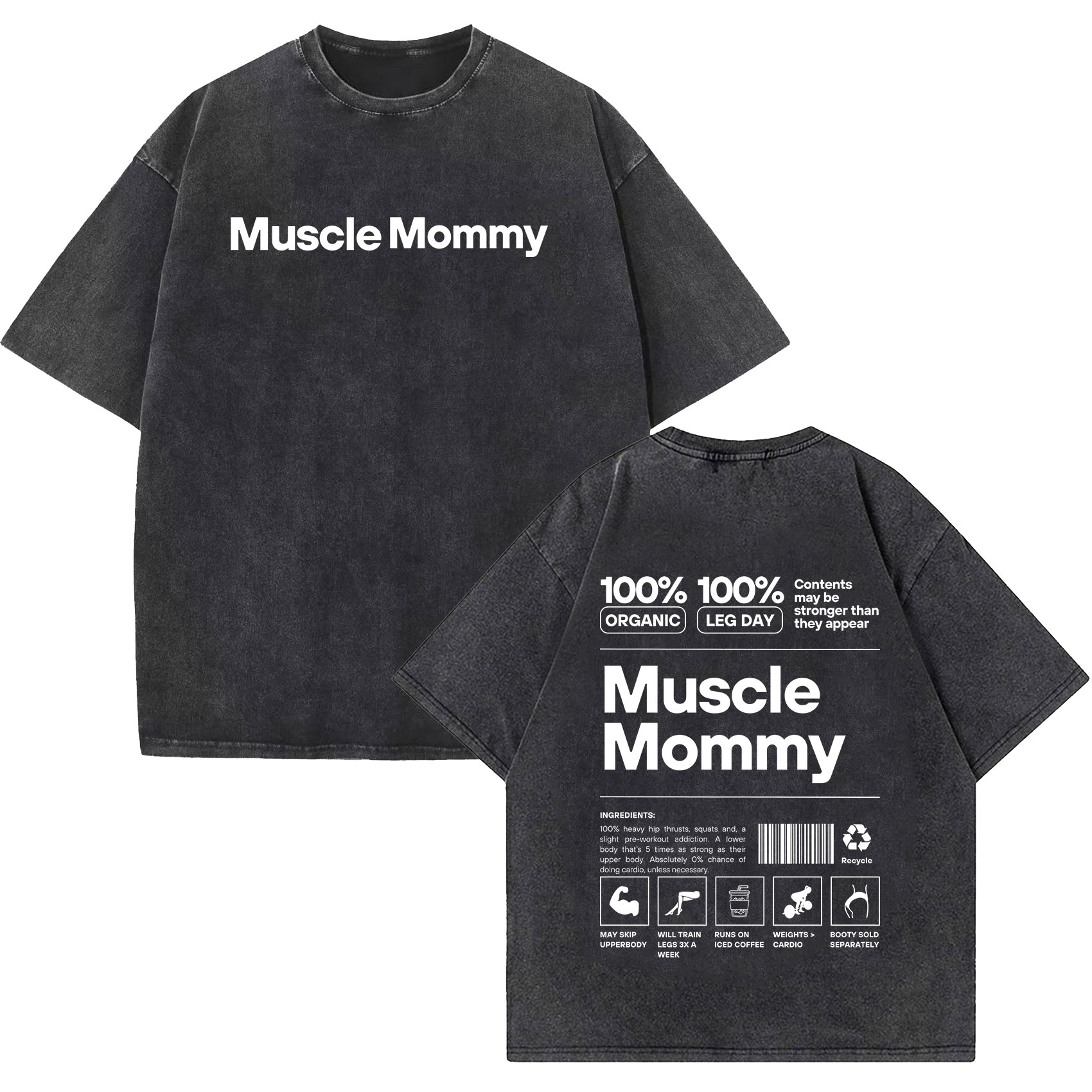 Nutrition For Fitness And Sports - Camiseta Vintage de Manga Corta con