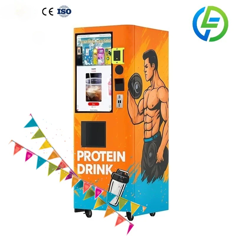 Nutrition Of Fitness - Máquina expendedora automática personalizada de proteínas,