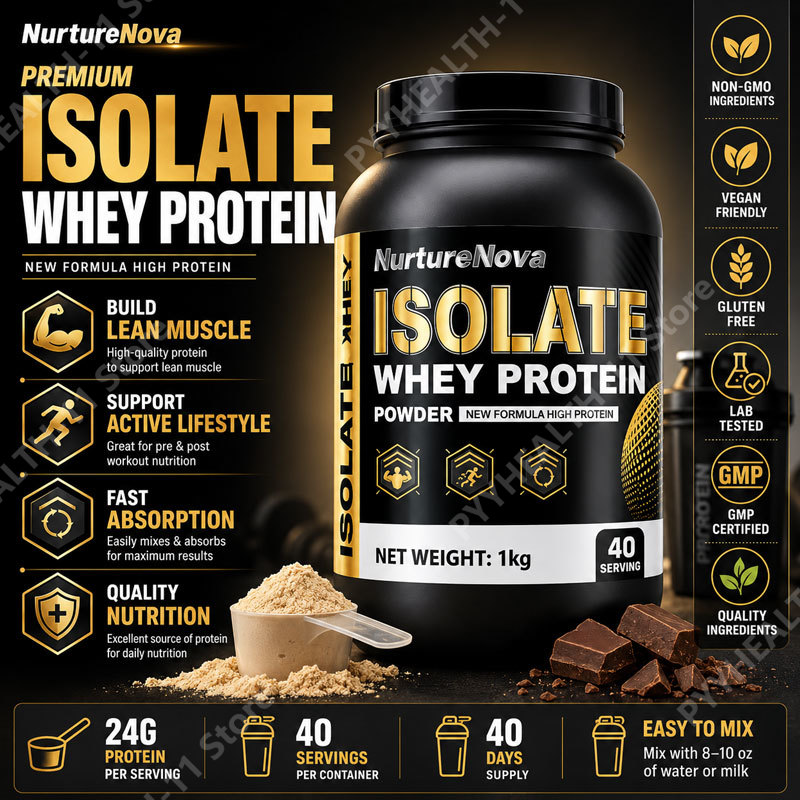 Nutrition For Fitness And Sports - Aislado de Proteína de Suero en