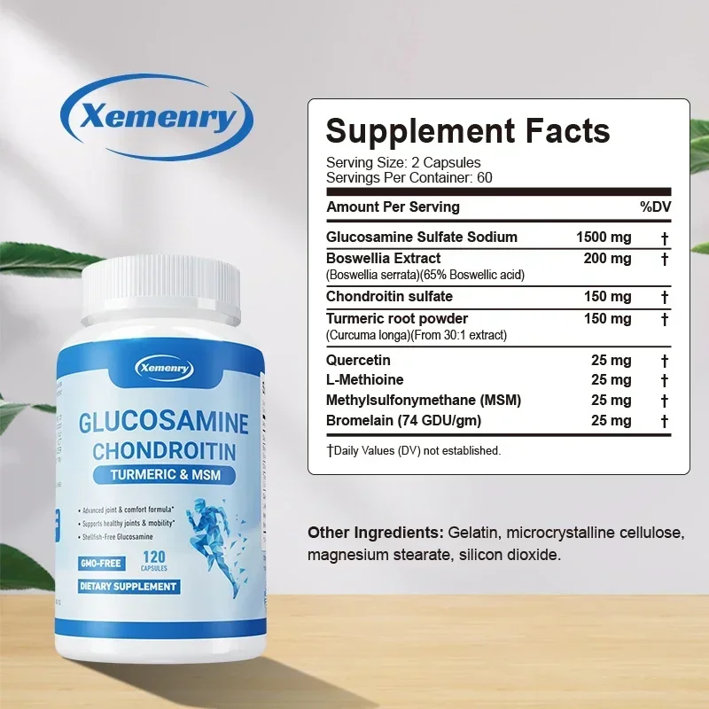Suplementos de glucosamina, co - Glucosamine Chondroitin Joint reseña y precio